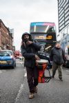 Manchester Party Protest Against Homelessness 